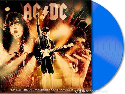 AC/DC - Live In San Francisco (Blue Vinyl) [Import] - Vinyl