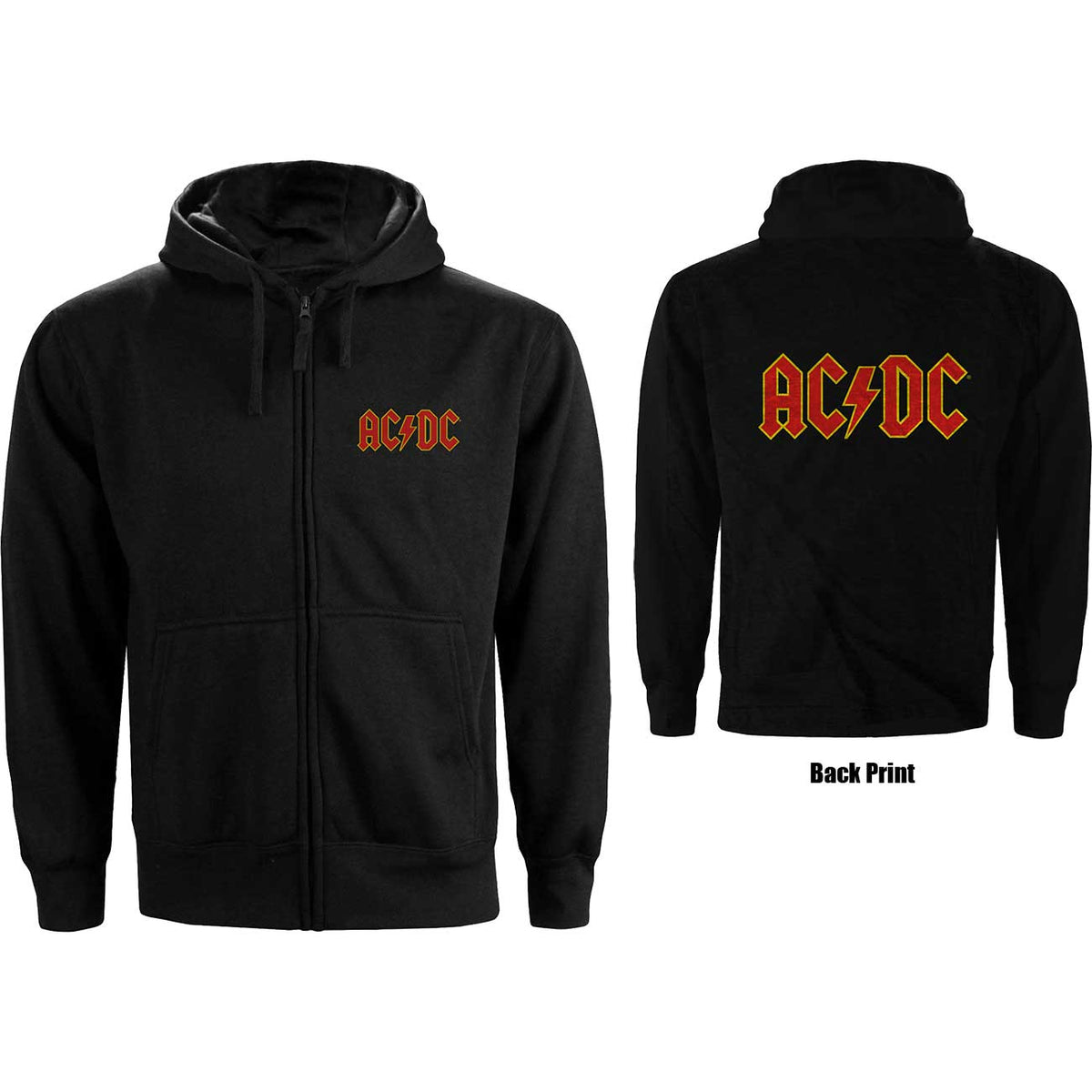 AC/DC - Logo - Sweatshirt Black