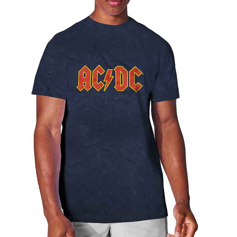 AC/DC - Logo - T-Shirt Blue