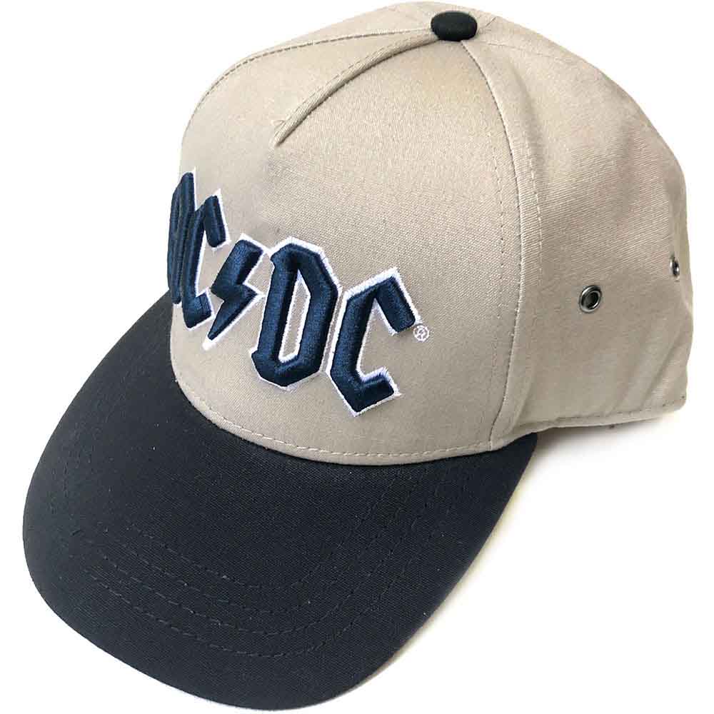 AC/DC - Navy Logo - Hat Black, Neutral