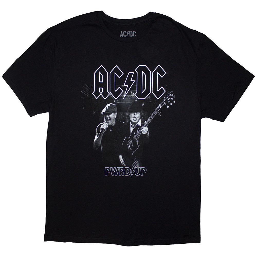 AC/DC - PWRD-UP B&W Photo - Black