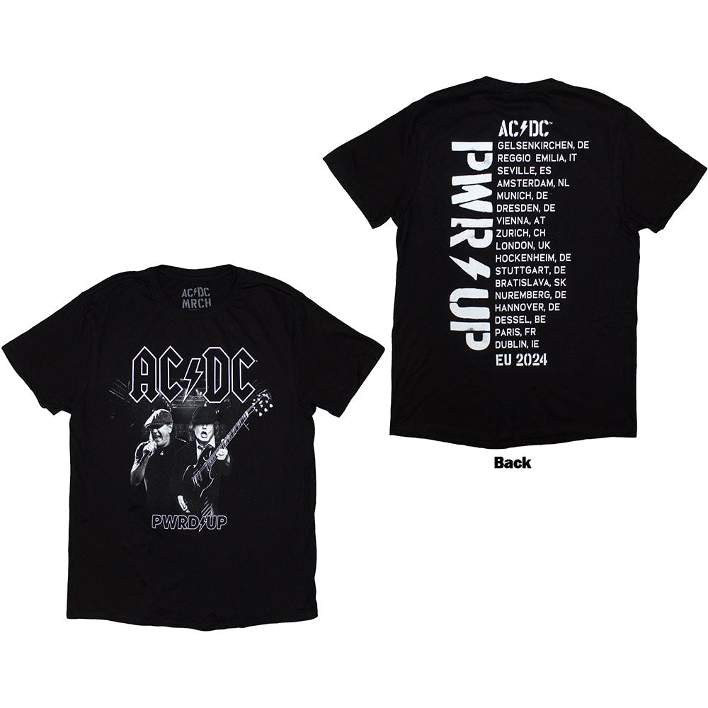 AC/DC - PWRD-UP B&W Photo EU Tour '24 - Black