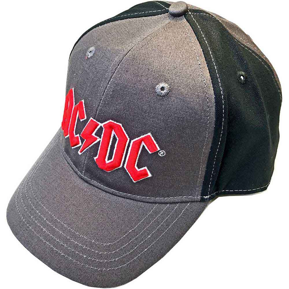 AC/DC - Red Logo - Hat Black, Grey
