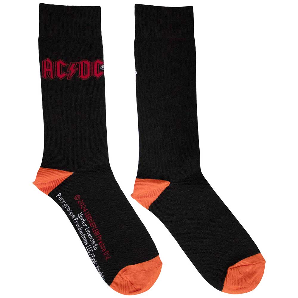 AC/DC - Red Logo - Black