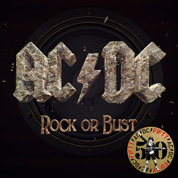 AC/DC - Rock Or Bust (50th Anniversary Edition, Gold Color Vinyl) - Vinyl