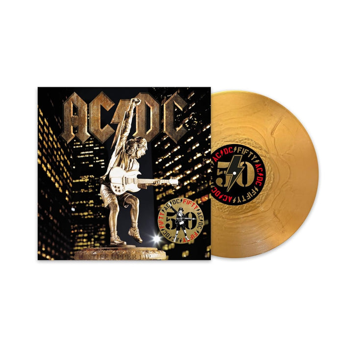 AC/DC - Stiff Upper Lip (50th Anniversary Edition, Gold Color Vinyl) - Vinyl