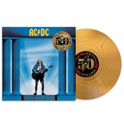 AC/DC - Who Made Who (50th Anniversary Edition, Gold Color Vinyl) [Import] - Vinyl