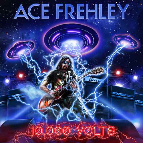 Ace Frehley - 10,000 Volts (Limited Edition, Blue/ Red Colored Vinyl) - Vinyl