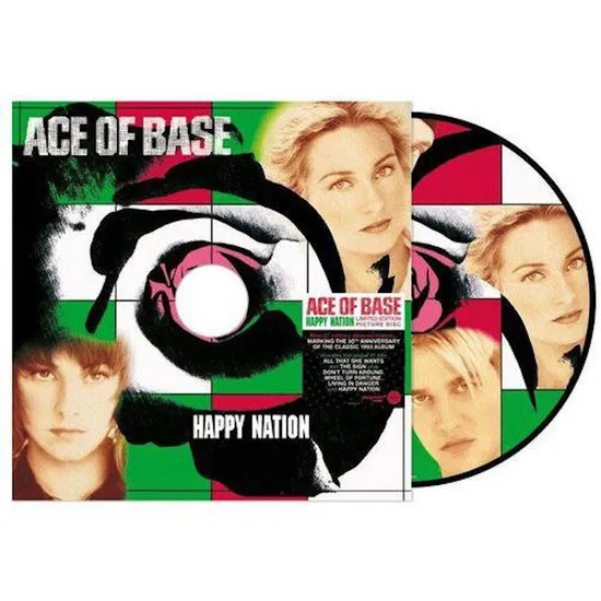 Ace of Base - Happy Nation (Limited Edition, Picture Disc Vinyl) [Import] - Vinyl