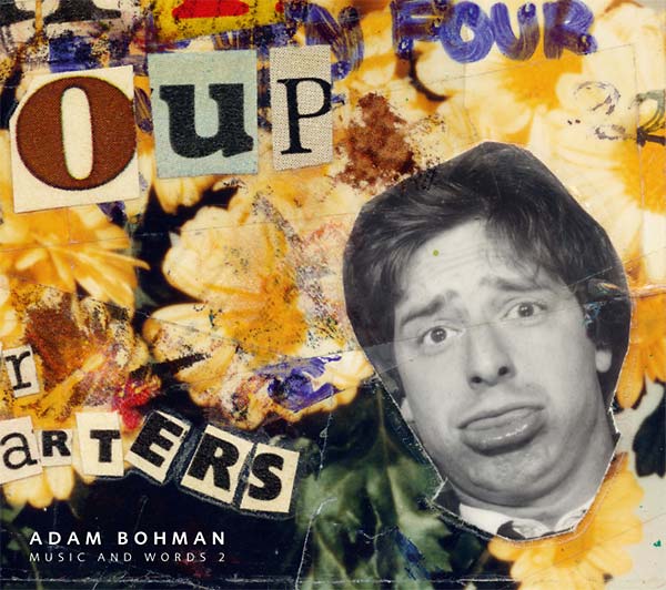 ADAM BOHMAN - Music and Words 2 - CD