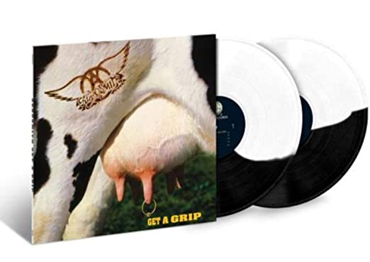 Aerosmith - Aerosmith Get a Grip (Limited Edition, Black & White Split Colored Vinyl) (2 Lp's) - Vinyl