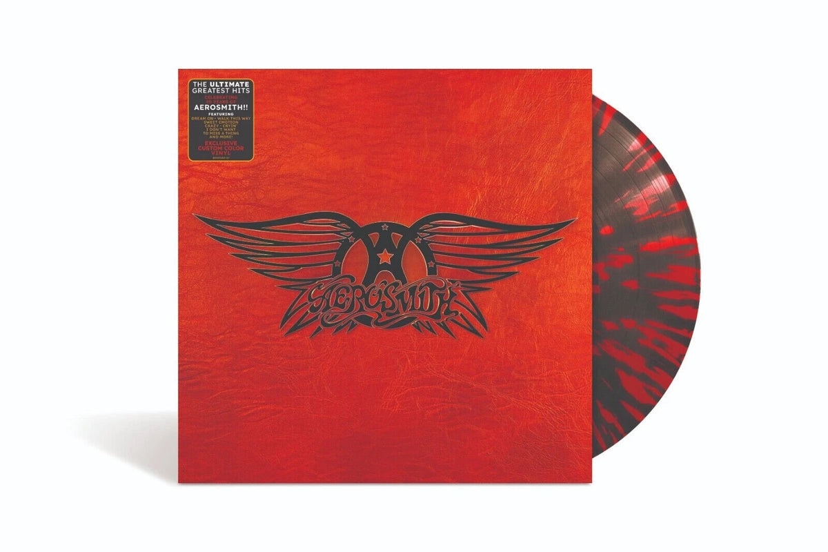 Aerosmith - Greatest Hits [Black Ice/Translucent Red 2LP] - Vinyl