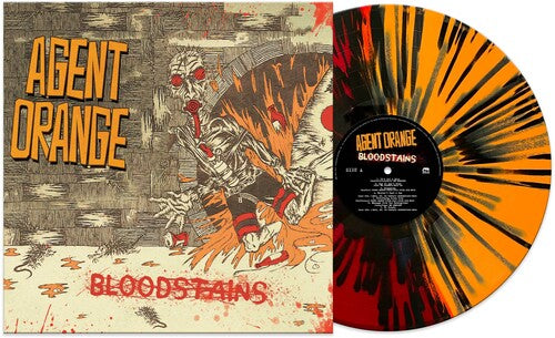 Agent Orange - Bloodstains - Orange/ red/ black Splatter - Vinyl