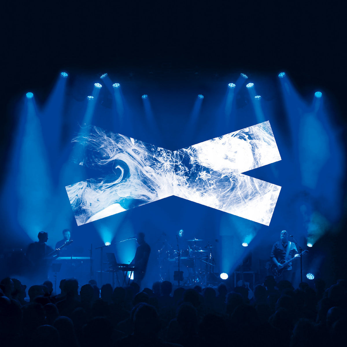 Airbag - Dysphoria (Live In The Netherlands) (White/Blue Marble Vinyl) - Vinyl