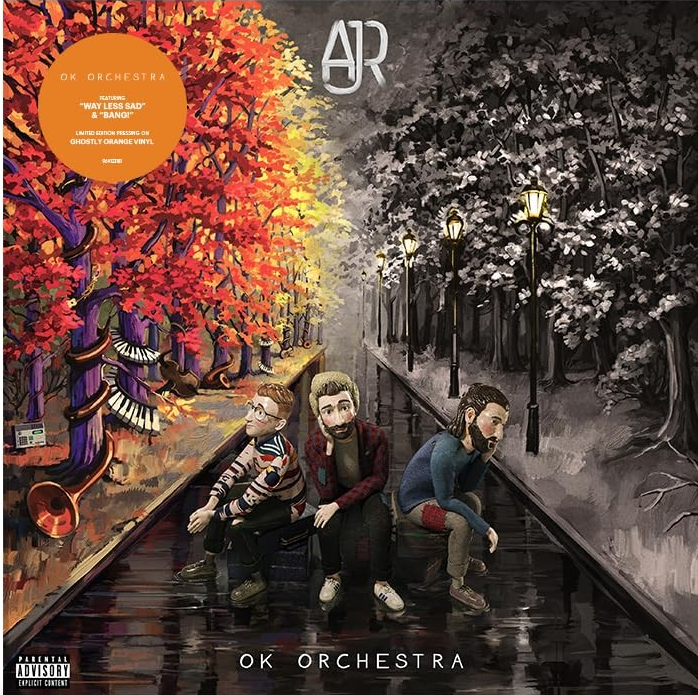 Ajr - Ok Orchestra (Ghostly Orange Color Vinyl) - Vinyl