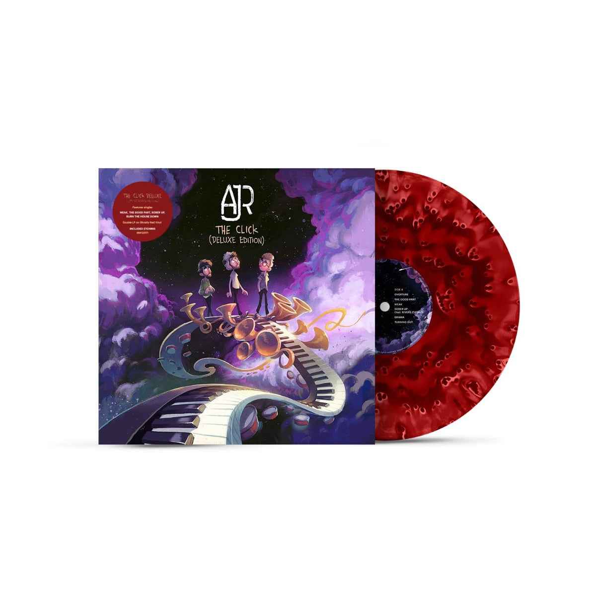 Ajr - The Click (Deluxe Edition, The Click (Deluxe Edition, Ghostly Red Colored Vinyl) (2 Lp's) - Vinyl