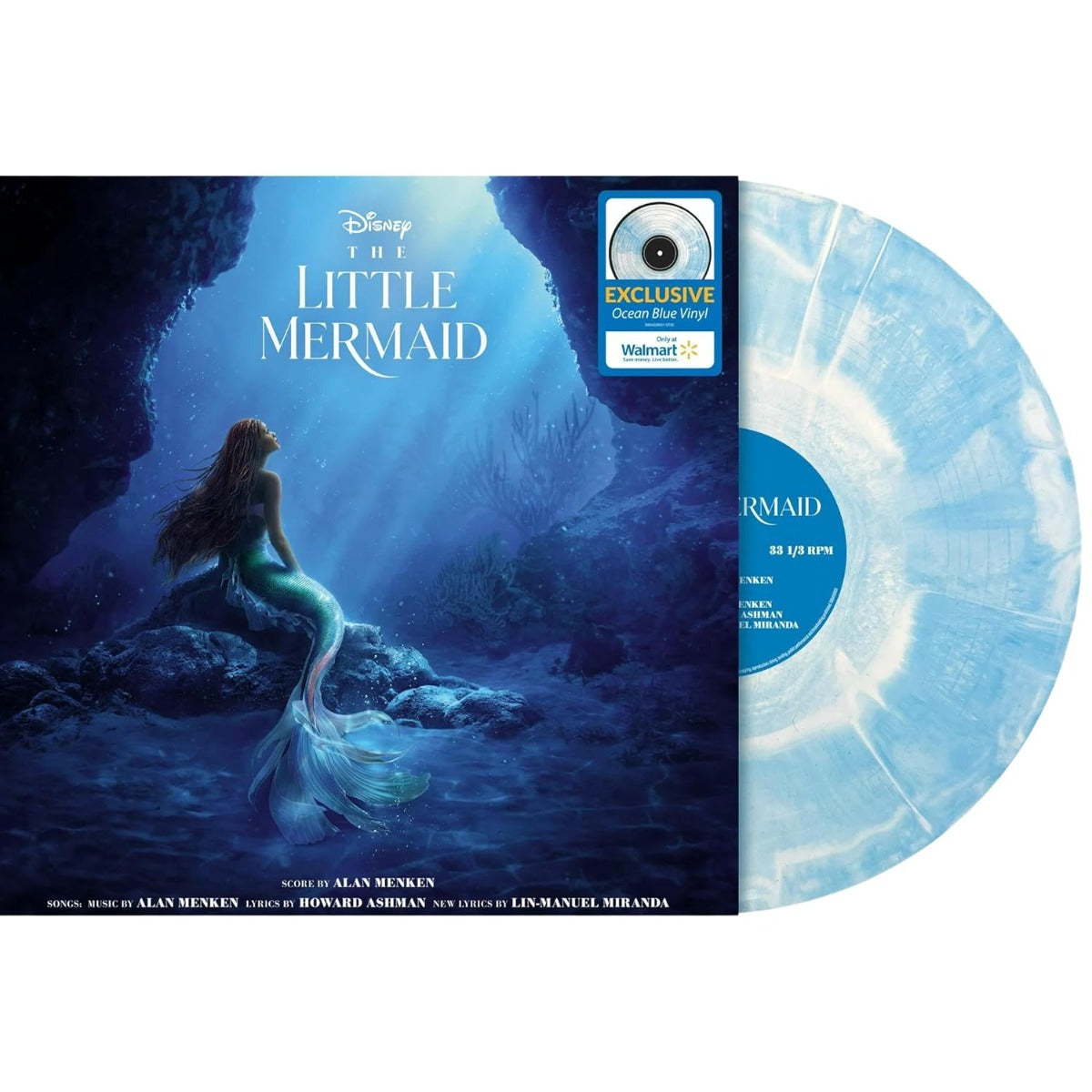 Alan Menken, Howard Ashman & Lin-Manual Miranda - The Little Mermaid (Limited Ocean Blue Colored Vinyl) - Vinyl