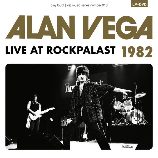 Alan Vega - Live at Rockpalast, 1982 + Alan Suicide: Collision Drive 2002 (a film by Lucía Palacios & Dietmar Post) - Vinyl