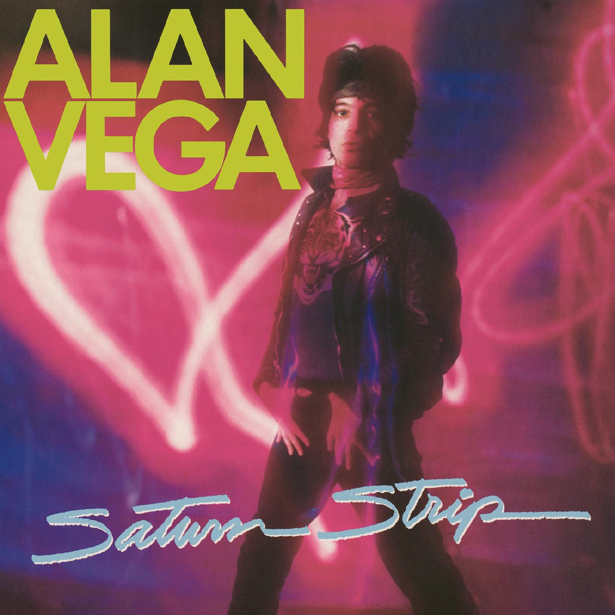 Alan Vega - Saturn Strip (HIGHLIGHTER YELLOW VINYL) - Vinyl