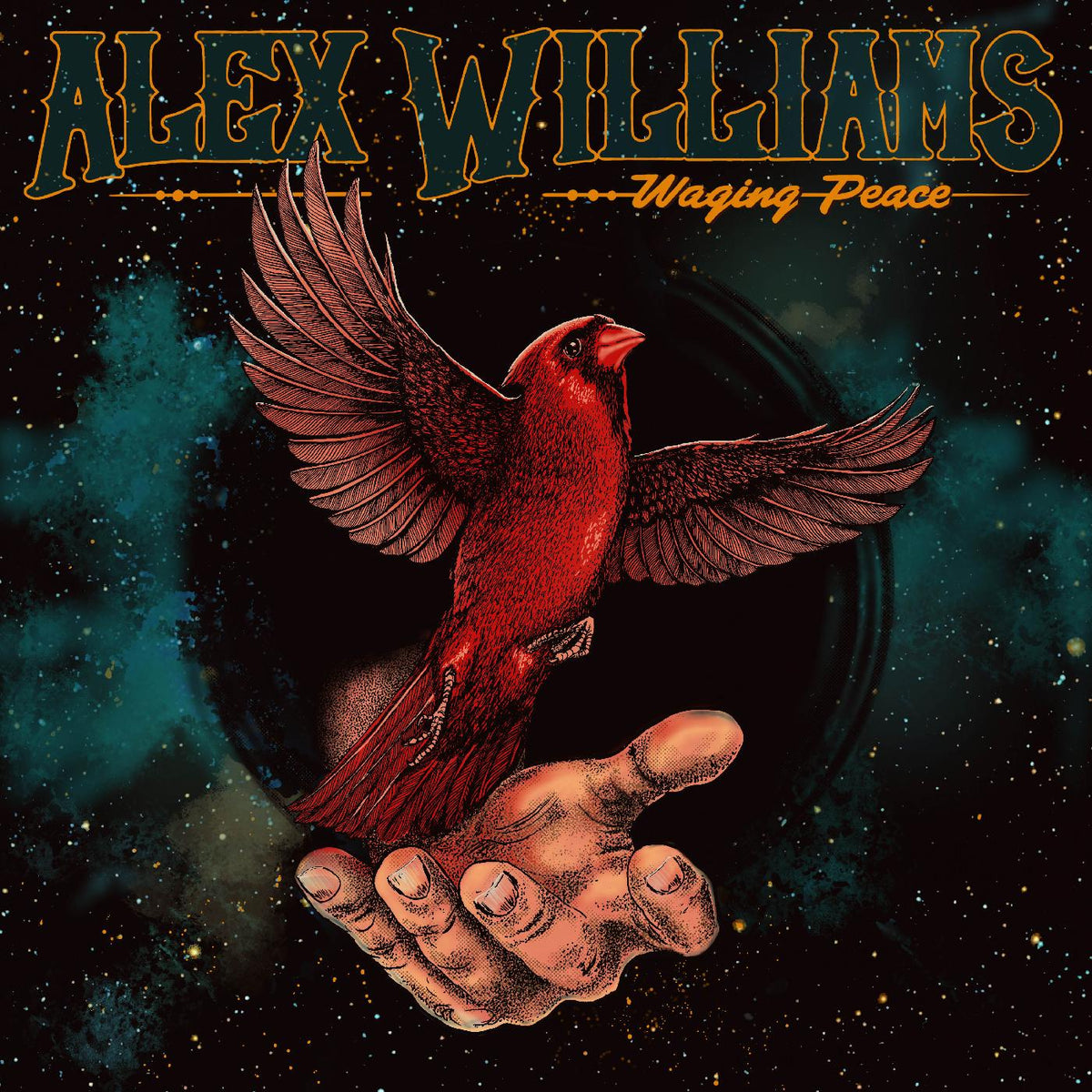 Alex Williams - Waging Peace (RED VINYL) - Vinyl