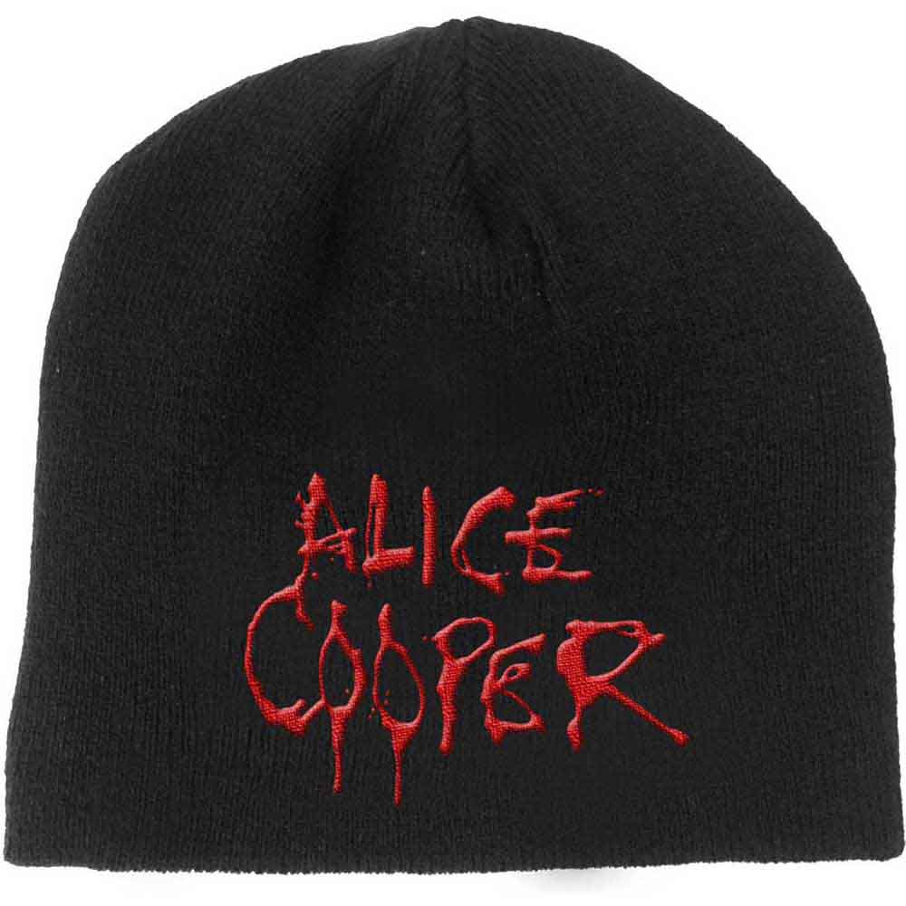 Alice Cooper - Dripping Logo - Hat Black