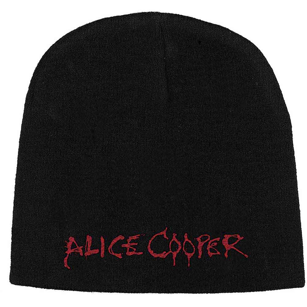 Alice Cooper - Logo - Hat Black
