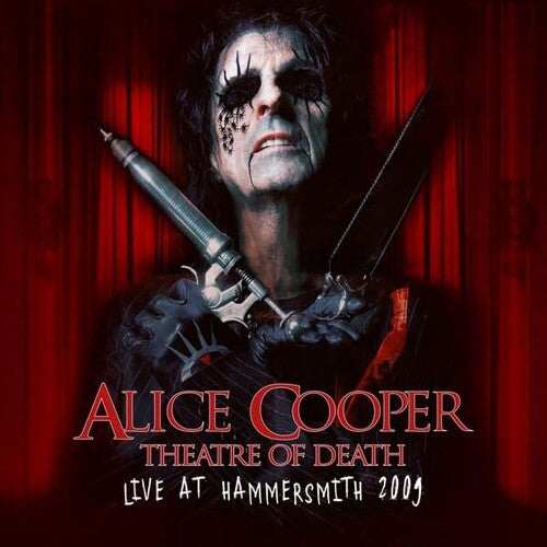 Alice Cooper - Theatre Of Death: Live At Hammersmith 2009 (With DVD, Colored Vinyl, Red) (2 Lp's) - Vinyl