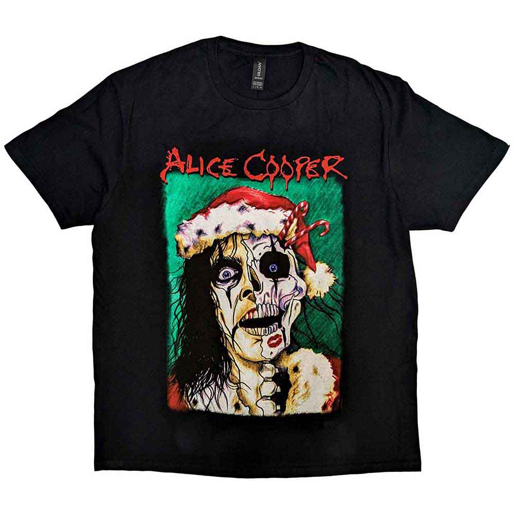 Alice Cooper - Xmas Card - Black
