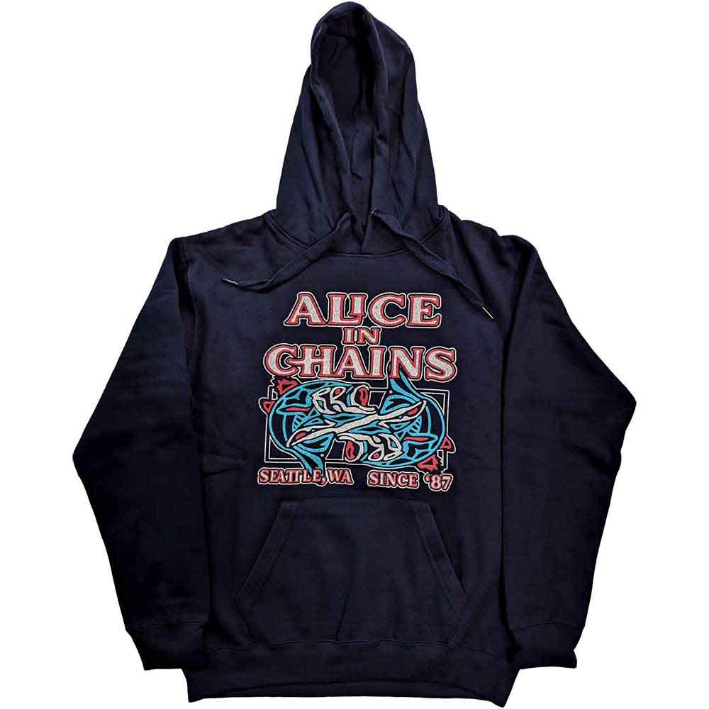 Alice In Chains - Totem Fish - Sweatshirt Blue