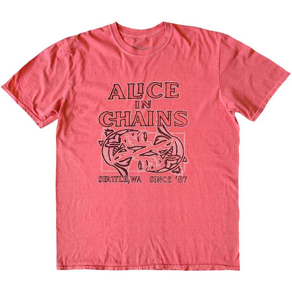 Alice In Chains - Totem Fish - T-Shirt Pink