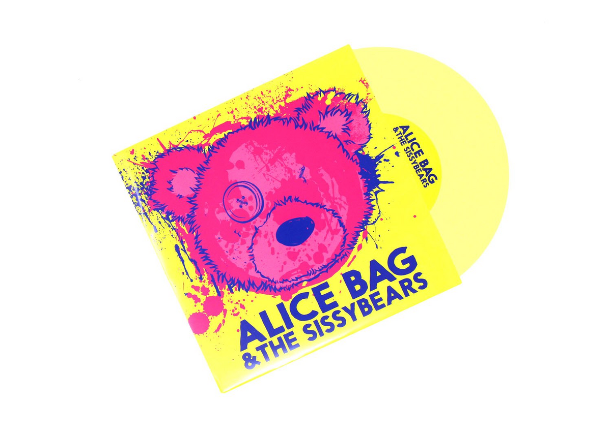 Alice & The Sissybears Bag - Reign of Fear b/w XX (YELLOW VINYL) - Vinyl