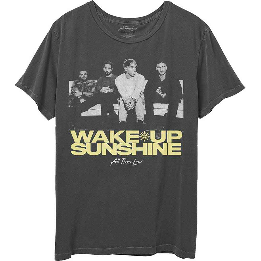 All Time Low - Faded Wake Up Sunshine - T-Shirt Grey