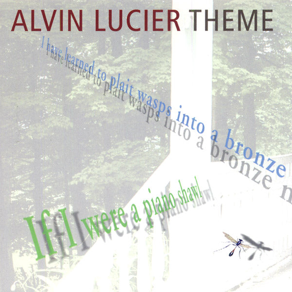 ALVIN LUCIER - Theme - CD