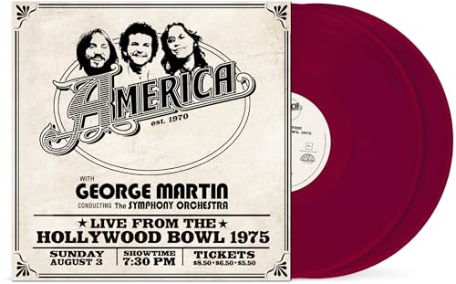 America - America: Live At The Hollywood Bowl 1975 [Fruit Punch 2 LP] - Vinyl