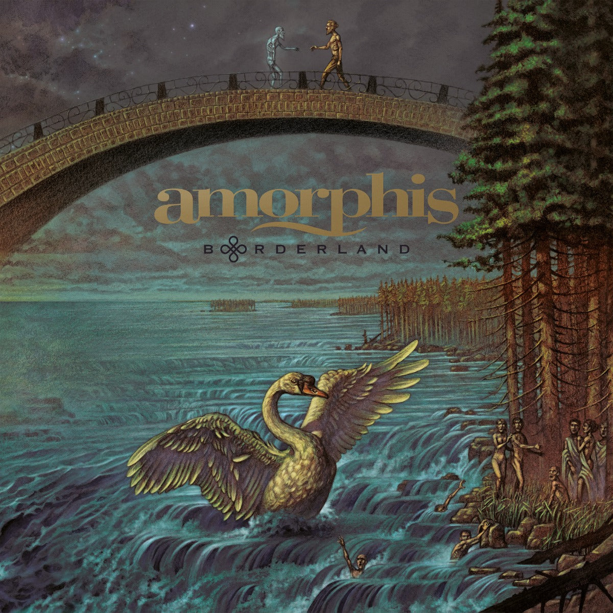 Amorphis - Borderland (Indie Exclusive) ("Borderland" Green Blue Marbled Vinyl) [2Lp] - Vinyl