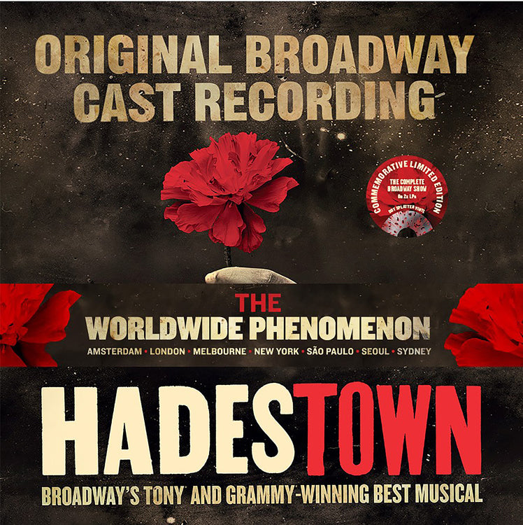Anaïs Mitchell - Hadestown (Original Broadway Cast Recording) [Clear/Red/Black Splatter Vinyl] [2LP] - Vinyl