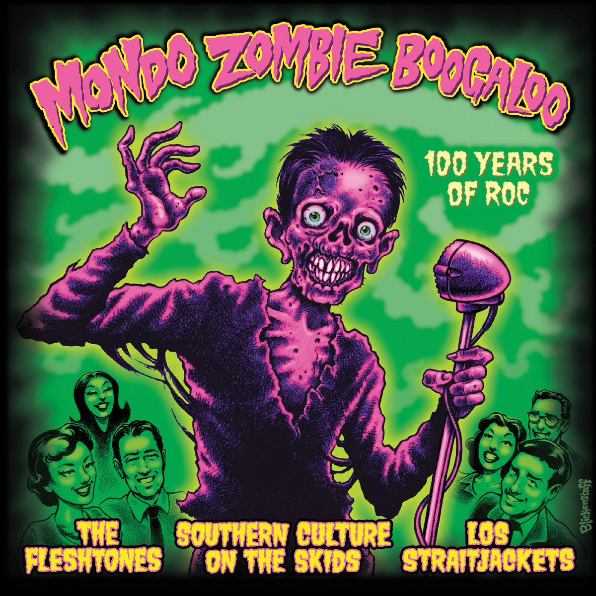 And The Fleshtones Los Straitjackets Southern Cult - Mondo Zombie Boogaloo [Pink Vinyl] - Vinyl