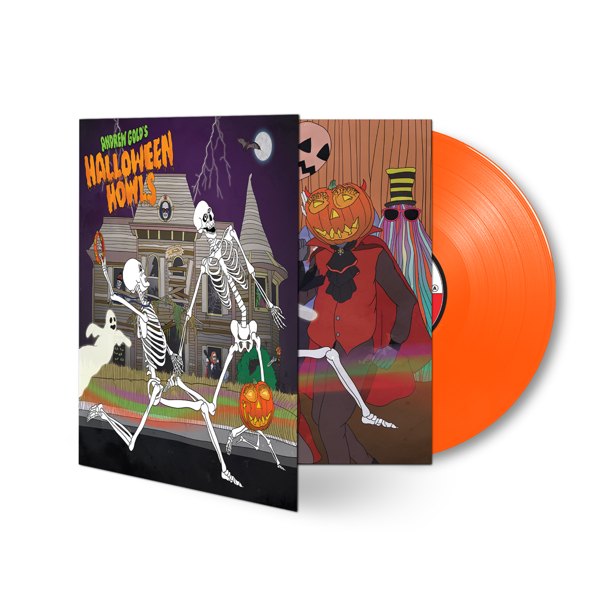 Andrew Gold - Halloween Howls: Fun & Scary Music (Limited Edition, Colored Vinyl, Orange) - Vinyl