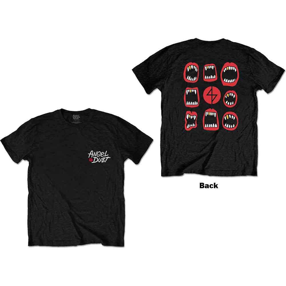 Angel Dust - Mouth Repeat - T-Shirt Black