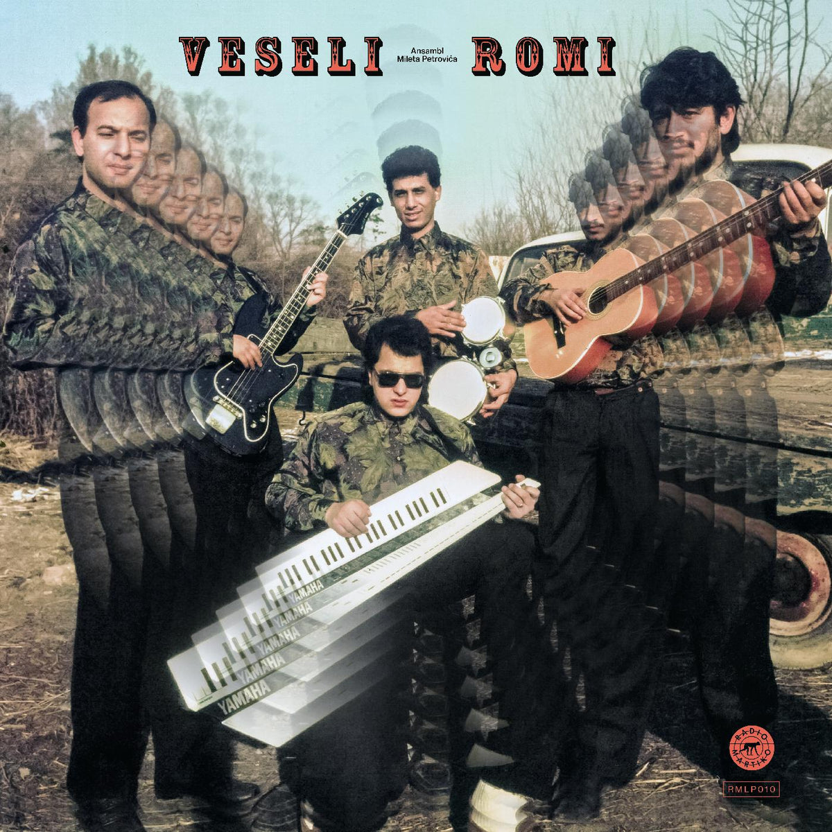 Ansambl Mileta Petrovia - Veseli Romi - LP