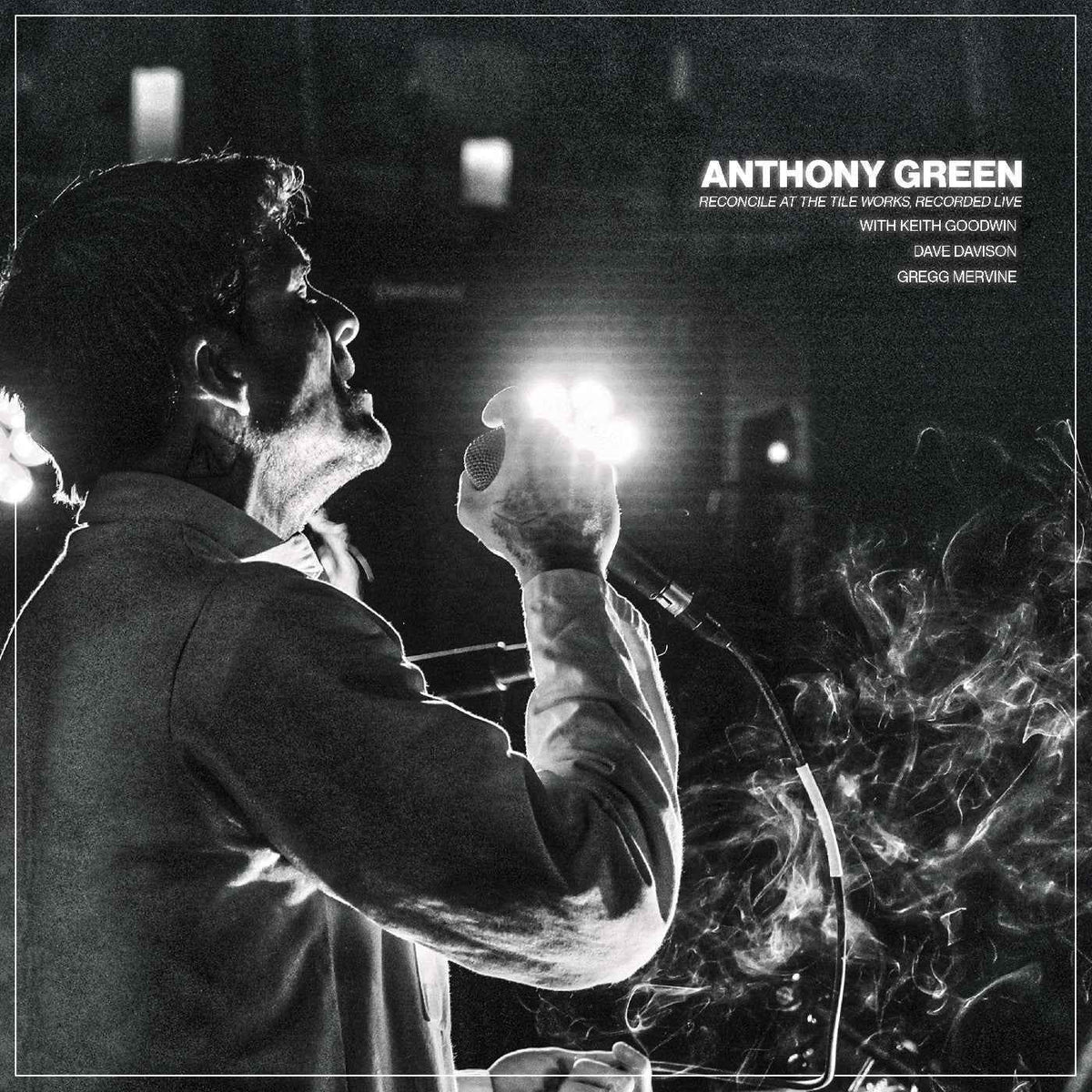 Anthony Green - Reconcile At The Tile Works, Recorded Live (Ultra Clear W/ Black Galaxy Vinyl) - Vinyl