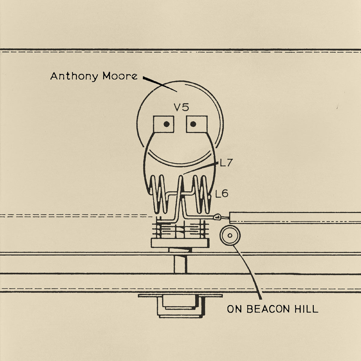 Anthony With Aka & Friends Moore - On Beacon Hill - Vinyl