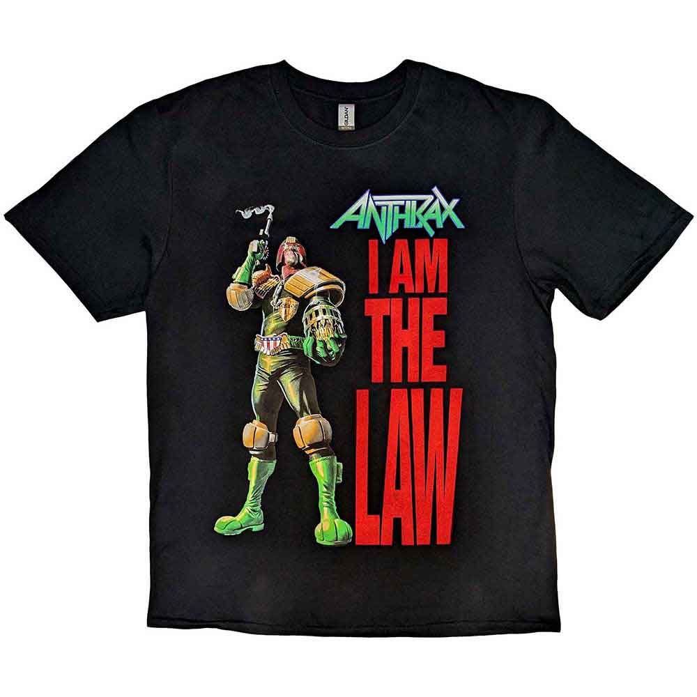 Anthrax - I am the Law - T-Shirt Black