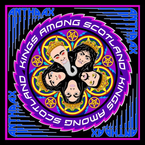 Anthrax - Kings Among Scotland (RSD Exclusive, With Book, Colored Vinyl, Blue, Red) (3 Lp's) - Vinyl