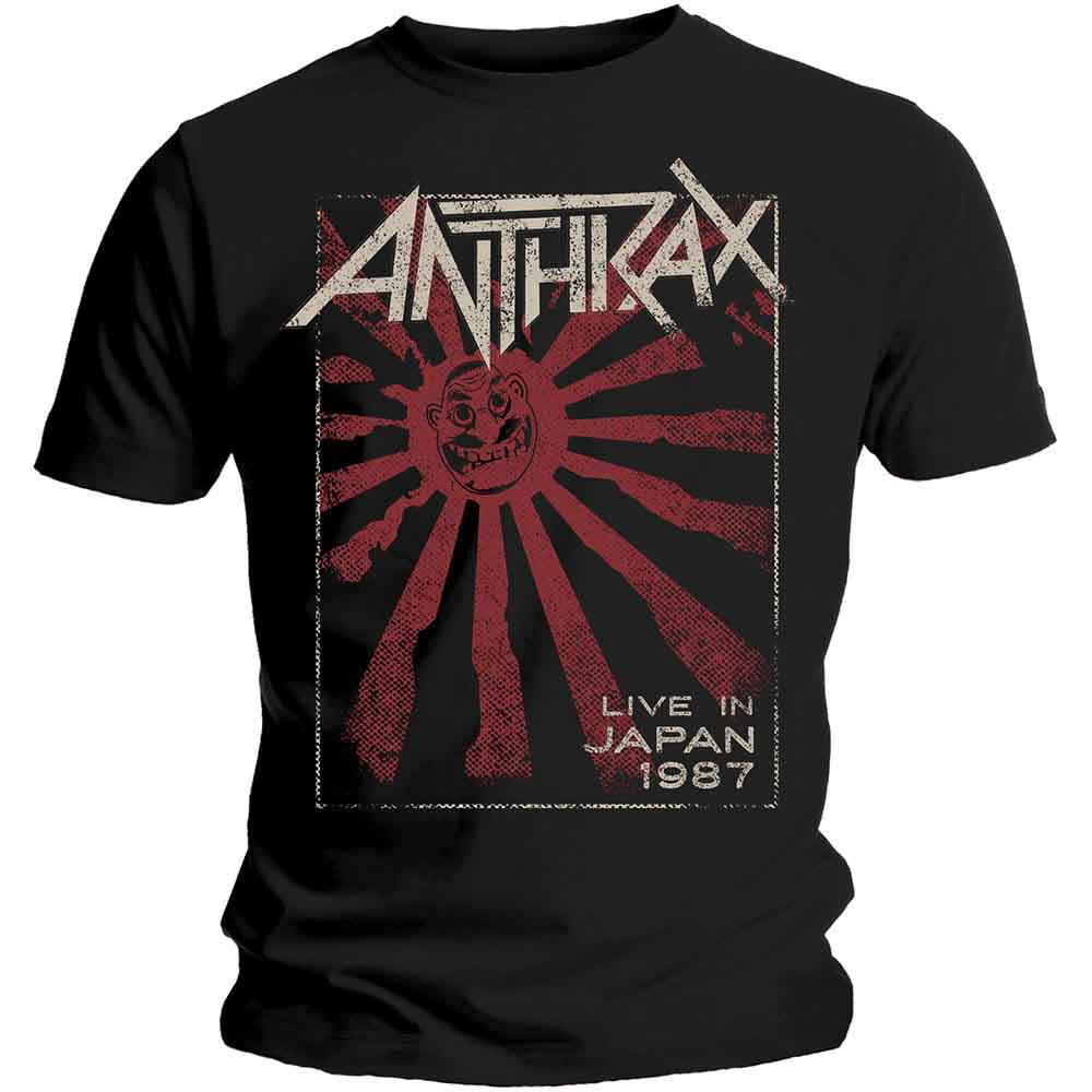 Anthrax - Live in Japan - T-Shirt Black
