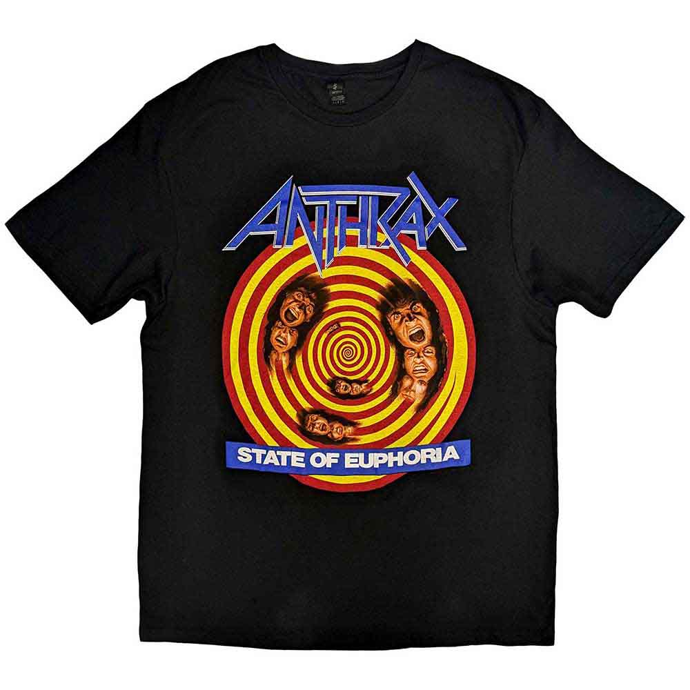 Anthrax - State of Euphoria - T-Shirt Black