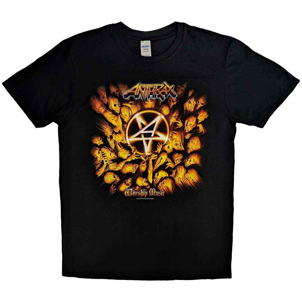 Anthrax - Worship Music - T-Shirt Black