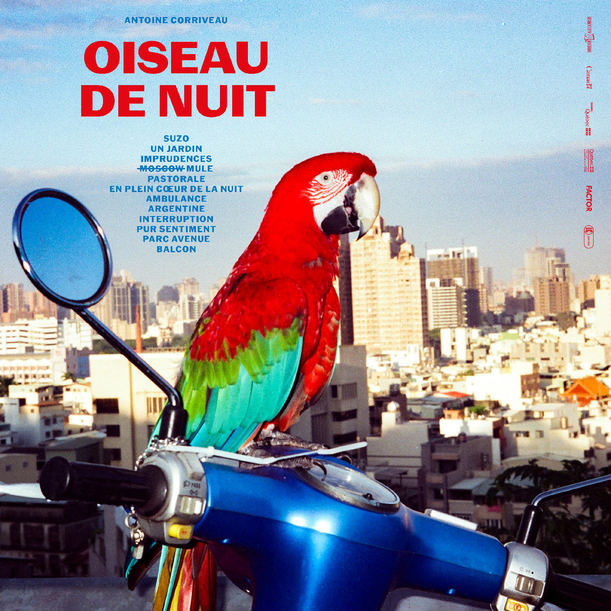 Antoine Corriveau - Oiseau De Nuit - Vinyl