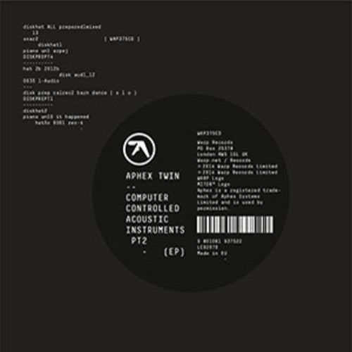 Aphex Twin - Computer Controlled Acoustic Instruments PT 2 (Extended Play, Digital Download Card) - Vinyl