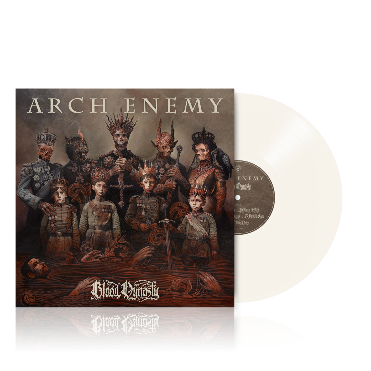 Arch Enemy - Blood Dynasty (Indie Exclusive, 180 Gram Milky White Colored Vinyl, Booklet) - Vinyl